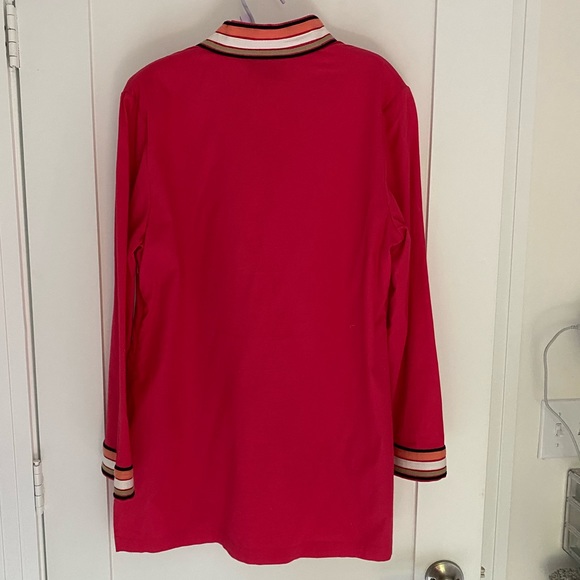 Dana Buchman Raspberry Tunic with Bell Sleeve Large - Picture 2 of 8